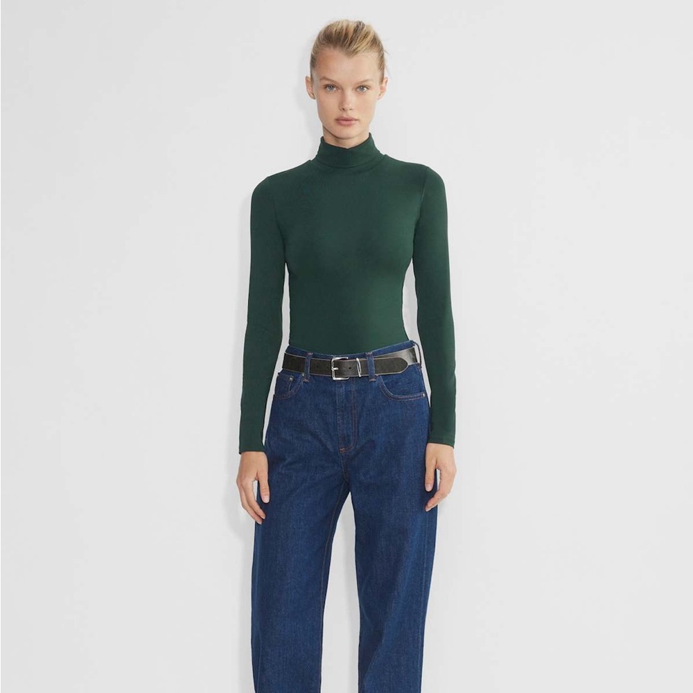 Aritzia Original Contour Turtleneck Bodysuit